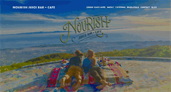 Desktop Screenshot of nourishjuicebar.com